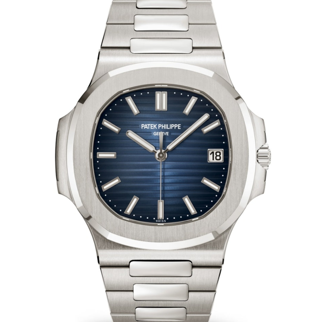 Patek Philippe Nautilus Blue in White Gold  - 5811/1G-001